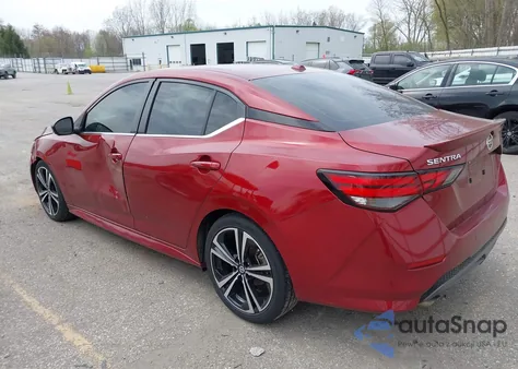 2021 Nissan Sentra Sr Xtronic Cvt z USA, uszkodzony, nr VIN 3N1AB8DVXMY206346